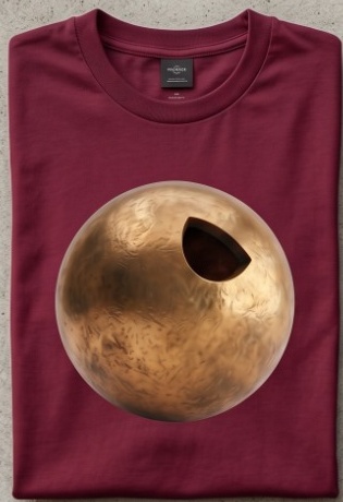 FOMGY Bronze Metallic Burgundy