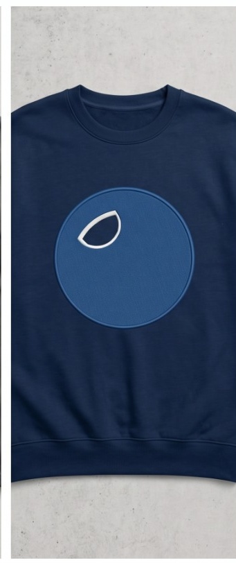 FOMGY Navy Crewneck Sweatshirt